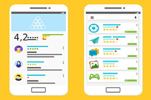 Named the most highly profitable Android applications