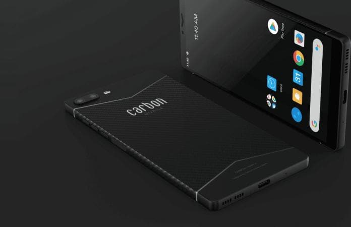 Carbon Mobile has announced a carbon fiber smartphone