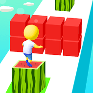 Cube Surfer! (MOD, много камней)