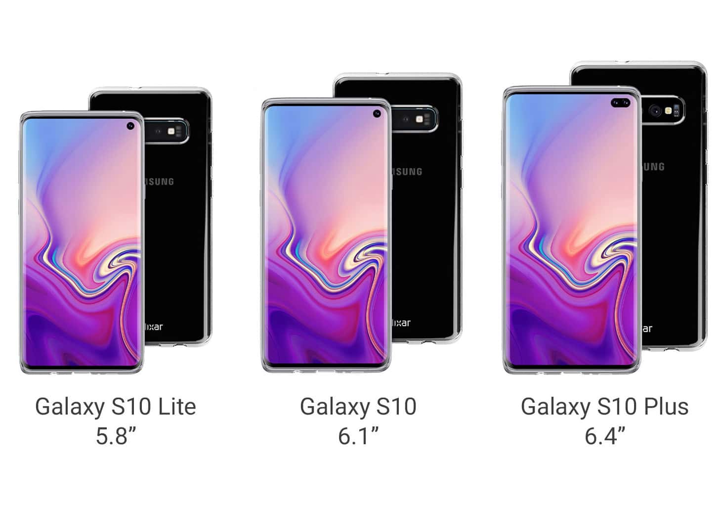 English online store declassified the entire line of the Galaxy S10