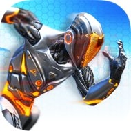 Download RunBot - Rush Runner (MOD, Unlimited Battery Cells) free on android Free
