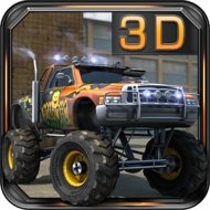 Monster Trucks 3D Parking (MOD, unlimited money).apk