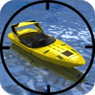 SpeedBoat Shooting (MOD, Unlimited Gold) - download free apk mod for Android