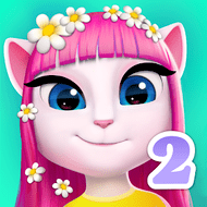 Моя Говорящая Анджела 2 (MOD, много денег).apk