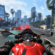 Traffic Bike Rush Driving City (MOD, Unlimited Money)