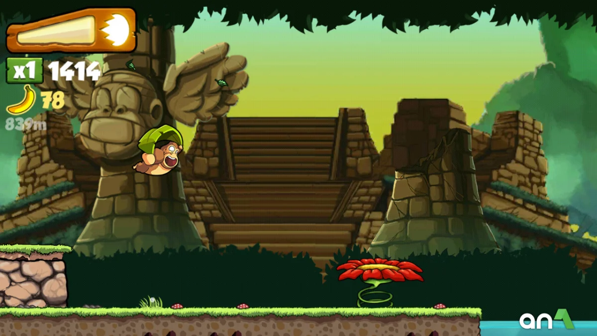 Скачать Banana Kong (MOD, много бананов) 1.9.13.02 APK на андроид