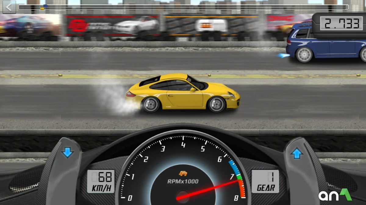 Скачать Drag Racing (MOD, неограниченно денег) 4.2.1 APK на андроид