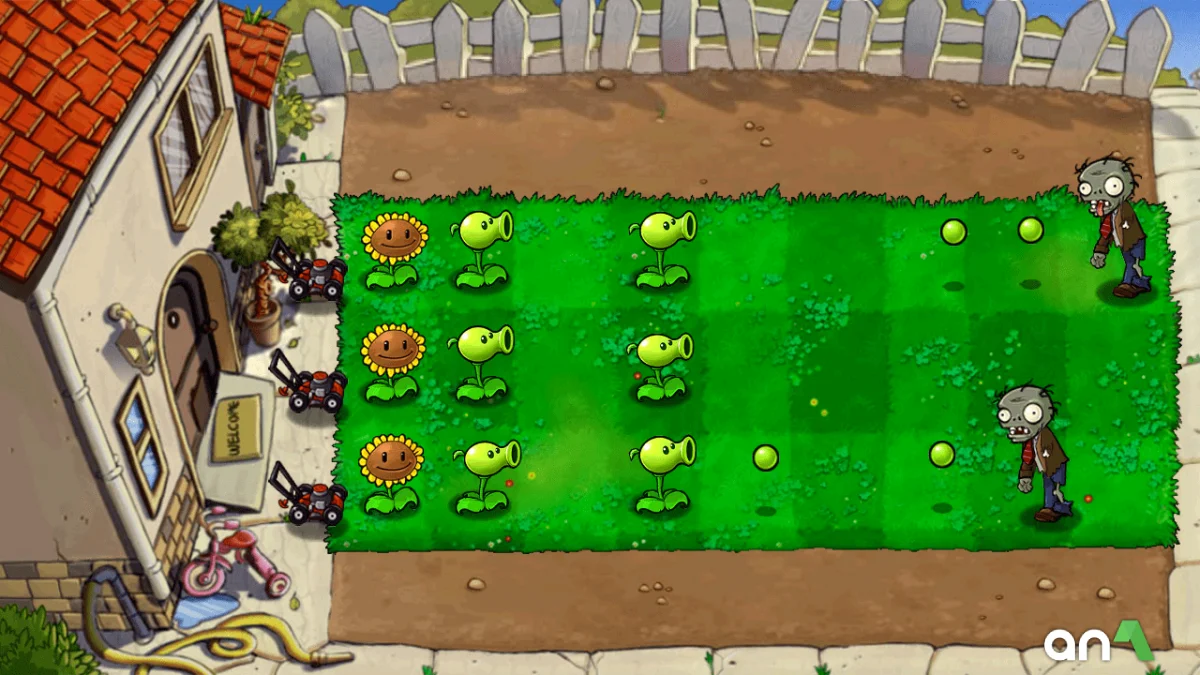 Скачать Plants vs. Zombies (MOD, много монет/солнц) 3.5.5 APK на андроид