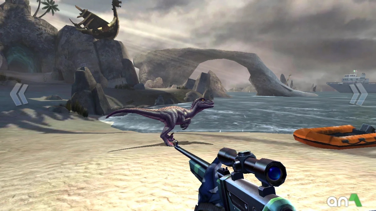 Dinosaur hunter deadly shores. Game for Android - Download