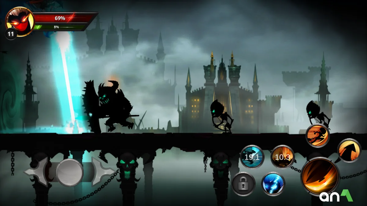 Download Shadow legends stickman fight MOD APK v2.6 (Unlimited currency)  for Android