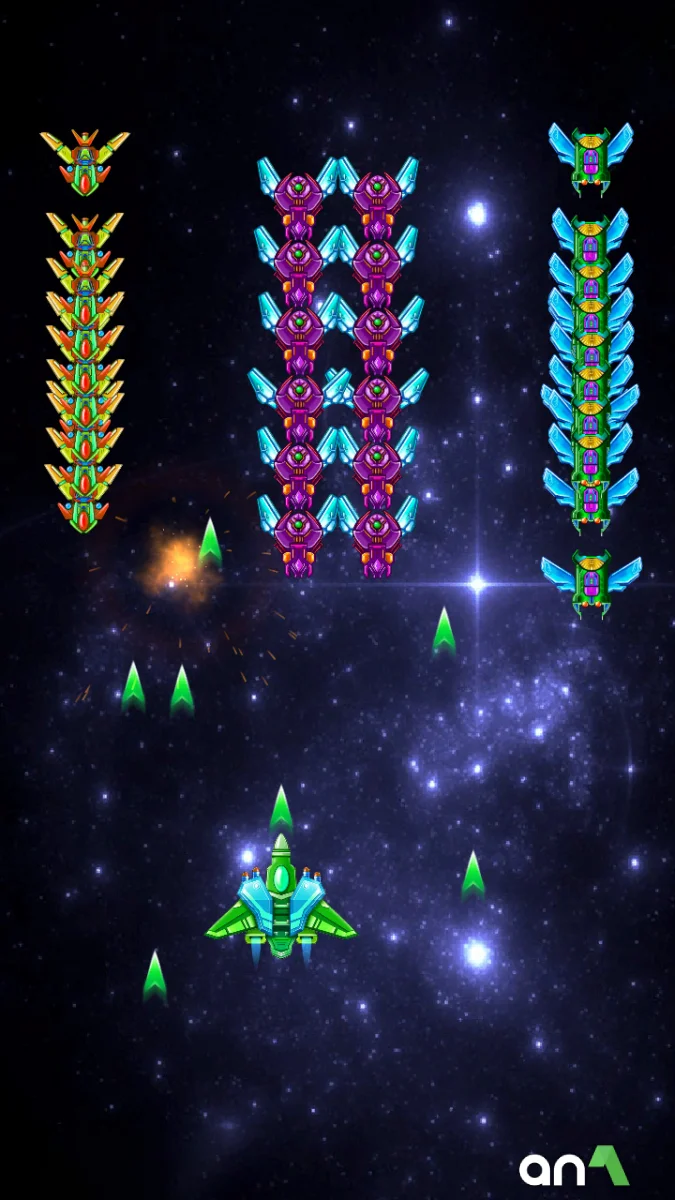 Download Galaxy Attack Alien Shooter (MOD, Unlimited Money) 51.8 APK for android