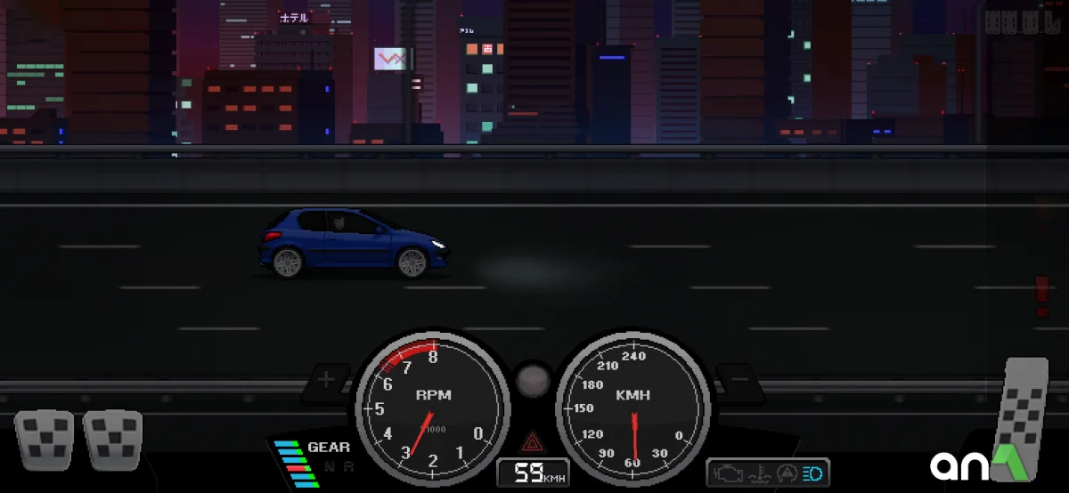 Download Pixel Car Racer (MOD, Unlimited Money)  APK for android