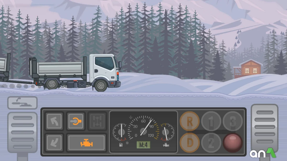 Скачать Trucker and Trucks (MOD, бесплатные покупки) 4.3 APK на андроид