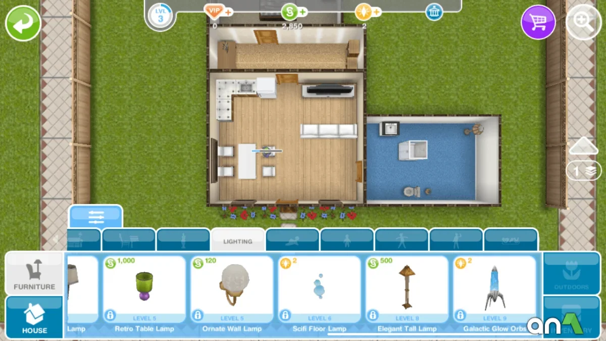 Скачать The Sims FreePlay (MOD, много денег/LP) 5.85.1 APK на андроид