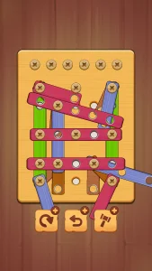 Wood Nuts & Bolts Puzzle (MOD, много монет)