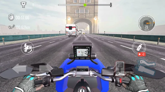 Traffic Bike Rush Driving City (MOD, много денег)