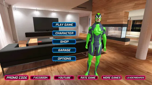 Rope Frog Ninja Hero Car Vegas (MOD, много денег)