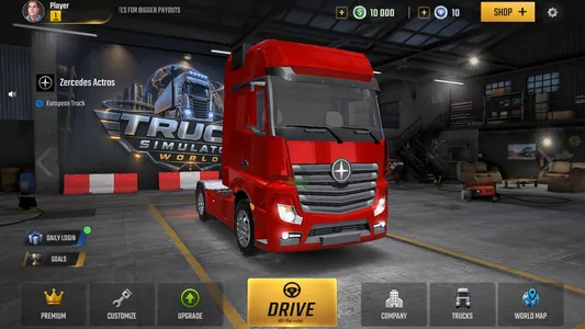 Truck Simulator: World (MOD, много денег)