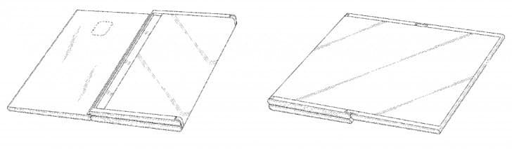 Samsung received a patent for a folding tablet